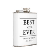 Beste moeder ooit moeders cadeau heupfles (Rechts)