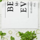 Beste Moeder Ooit Moeders Cadeau Keukenhanddoeken (Gevouwen)