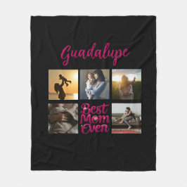 Beste Moeder ooit Moeder's Fotocollage Fleece Deken