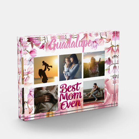 Beste Moeder ooit Moeder's Fotocollage Fotoblokken (Links)