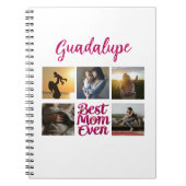 Beste Moeder ooit Moeder's Fotocollage Notitieboek (Voorkant)