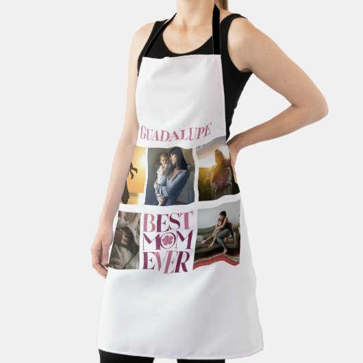 Beste Moeder ooit Moeder's Fotocollage Schattige R Schort (Insitu)