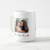 Beste Moeder Ooit Mok Cadeau | Cadeau voor Haar (Voorkant links)