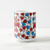 Beste moeder ooit mok ontwerp, Sublimatie ontwerp. (Midden)