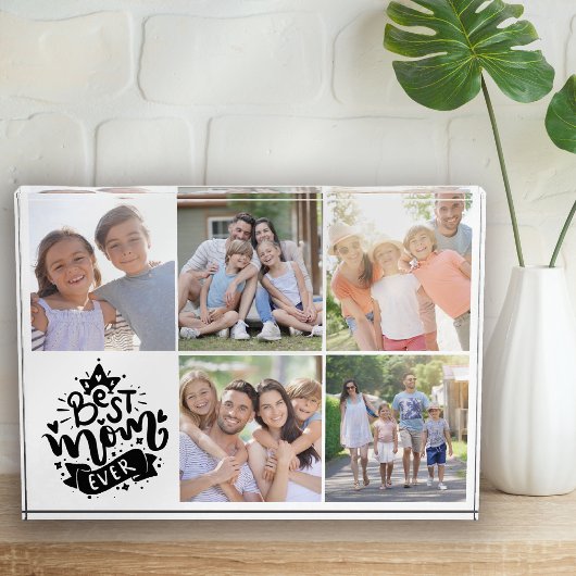 Beste Moeder ooit Multi Photo Block Fotoblokken