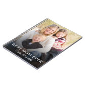 beste moeder ooit op maat gemaakte foto notitieboek (Linkerzijde)