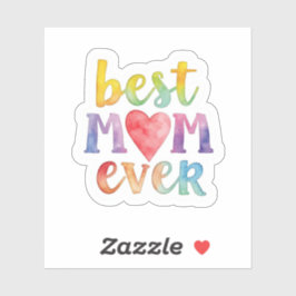 Beste moeder ooit op maat gesneden vinyl sticker