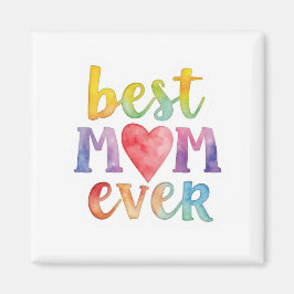 Beste moeder ooit op maat gesneden vinyl sticker magneet