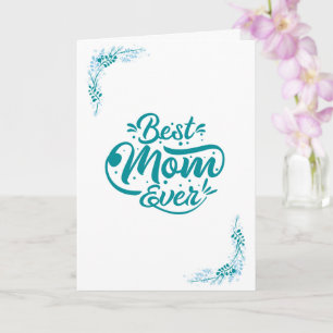 Beste Moeder Ooit Op Maat- Met Liefde & Namen Kaart