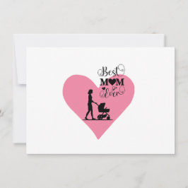 Beste moeder ooit - oprechte momenten kaart
