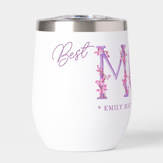 Beste moeder ooit orchidee bloementekst aangepaste