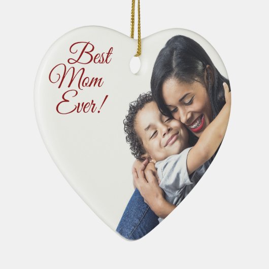 Beste Moeder ooit Ornament (Rechts)