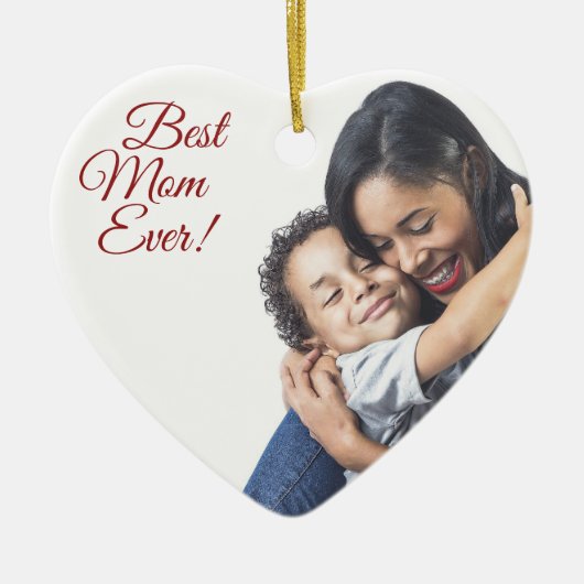 Beste Moeder ooit Ornament (Voorkant)
