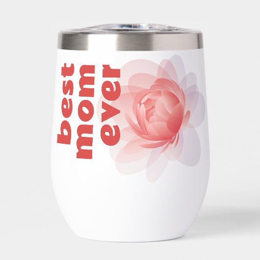 Beste moeder ooit Peony Floral Gift (Voorkant)