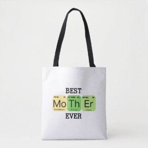 Beste Moeder Ooit Periodiek Systeem Tote Bag