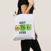 Beste Moeder Ooit Periodiek Systeem Tote Bag (Dichtbij)