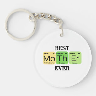 Beste Moeder ooit Periodiek Tafel Sleutelhanger