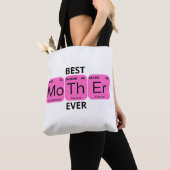 Beste Moeder ooit Periodiek Tafel Tote Bag (Dichtbij)