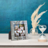 Beste moeder ooit personaliseren noodlijdende hout fotoplaat (Insitu)