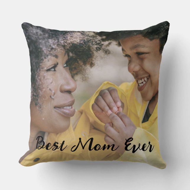 Beste moeder ooit Persoonlijke kinder namen Twee f Kussen (Voorkant)