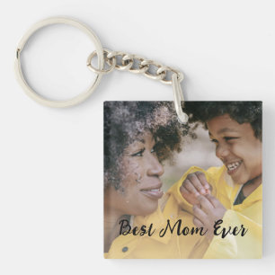 Beste moeder ooit Persoonlijke kinder namen Twee f Sleutelhanger