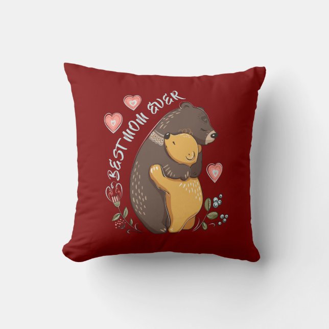 Beste moeder ooit Pillow, beste moederdag-cadeauid Kussen (Voorkant)