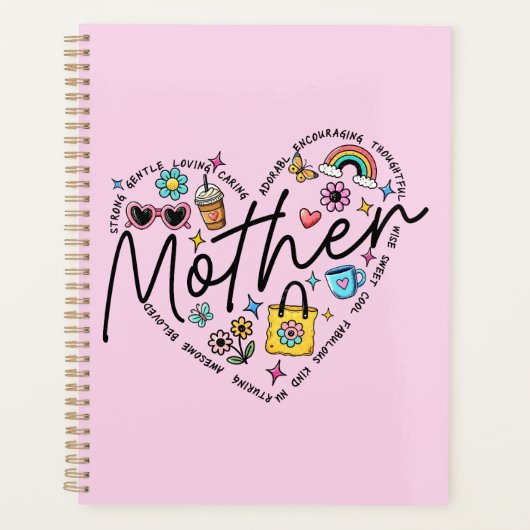 Beste moeder ooit planner (Voorkant)
