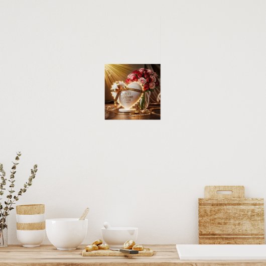 Beste moeder ooit poster (Keuken)