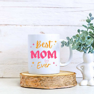 Beste Moeder ooit Print Moderne Witte Mok