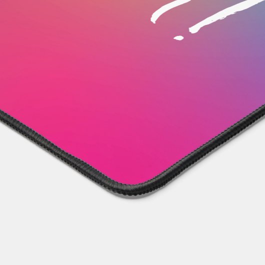 Beste moeder ooit Rainbow Gradient Desk Mat (Hoek)