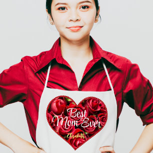 Beste moeder ooit Red Heart Moederdag Schort