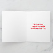 Beste Moeder Ooit Regenboog Prettig Kerstfeest Kaart (Binnen)