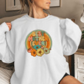 Beste moeder ooit | Retro Floral Comfy Trui