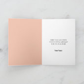 Beste moeder ooit  retro script Moederdag Kaart (Binnen)