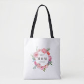 Beste moeder ooit retro script Moederdag Tote Bag (Voorkant)