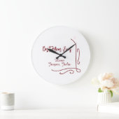 Beste moeder ooit rode liefde Spaanse rand stijlvo Grote Klok (Huis)