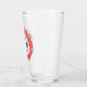 Beste moeder ooit rode rozen krans lente leuke blo glas (Links)