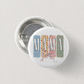 Beste moeder ooit ronde button 3,2 cm (Voorkant /achterkant)