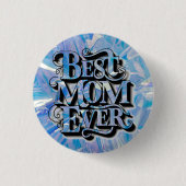 Beste Moeder Ooit Ronde Button 3,2 Cm (Voorkant)