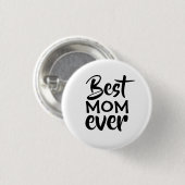 Beste moeder ooit ronde button 3,2 cm (Voorkant /achterkant)