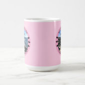 Beste Moeder Ooit Ronde Foto van Atlantische Oceaa Koffiemok (Center)