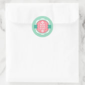Beste Moeder Ooit Ronde Sticker (Tas)