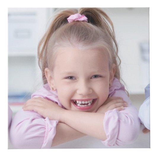 BESTE MOEDER OOIT roze bloemencollage Kubus (Rechts)