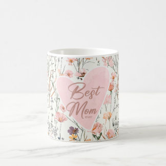 Beste Moeder Ooit Roze Bloemhart Mok