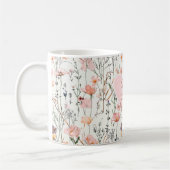 Beste Moeder Ooit Roze Bloemhart Mok (Links)