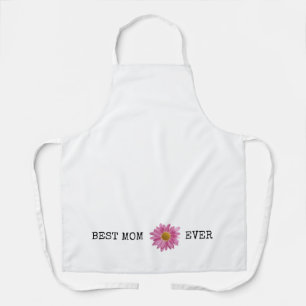 Beste moeder ooit Roze Daisy Moederdag Mama Love Schort