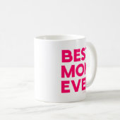 Beste Moeder Ooit Roze Koffiemok (Voorkant rechts)