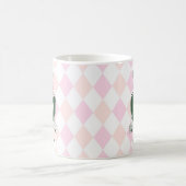 Beste moeder ooit Roze moderne dame golfer Moederd Koffiemok (Center)