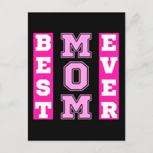 Beste Moeder Ooit Roze Typografie Moederdag Gesche Briefkaart