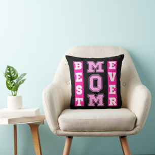 Beste Moeder Ooit Roze Typografie Moederdag Gesche Kussen